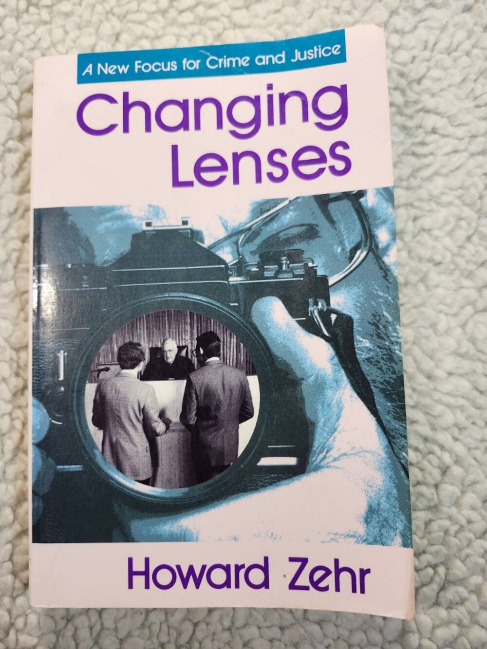 Changing Lenses Howard Zehr Paperback Herald Press 1995 Restorative Justice